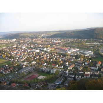 Blick von der Burg Rötteln